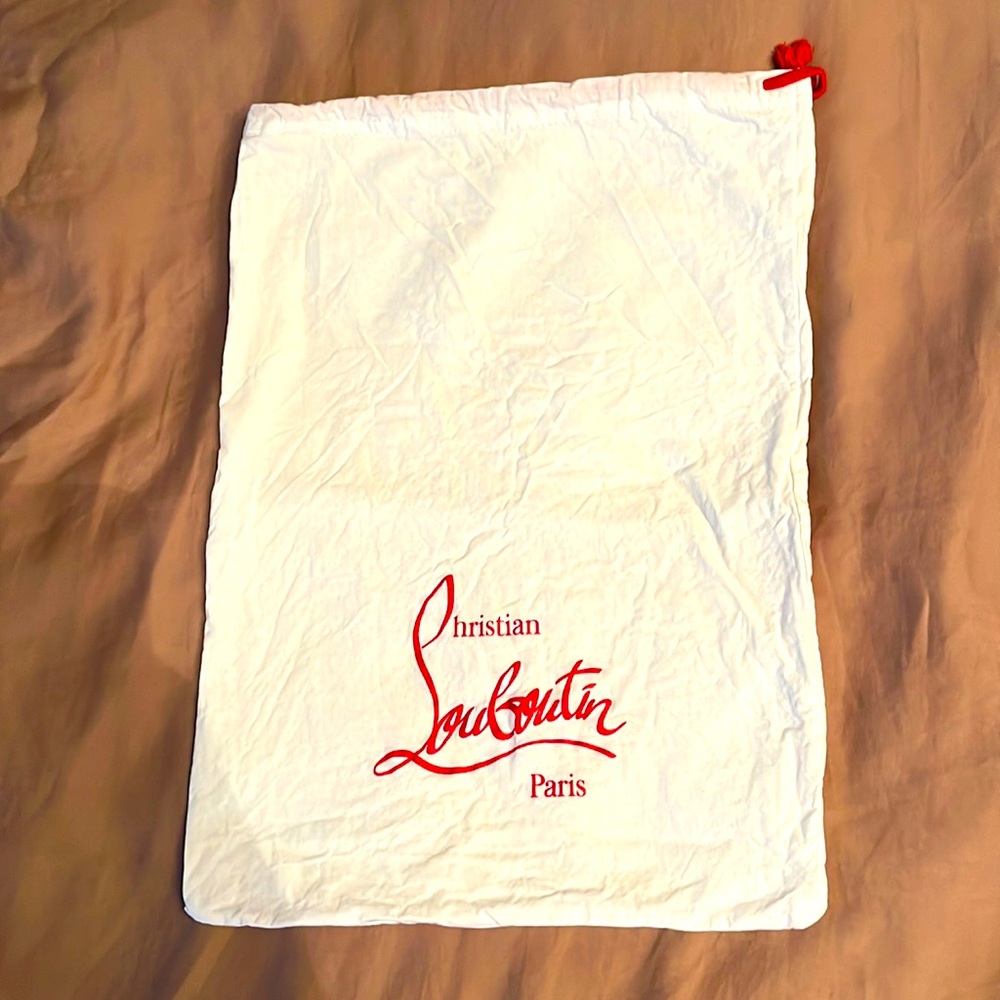 Louboutin dust bag